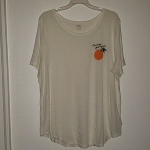 Orange you glad shirt.